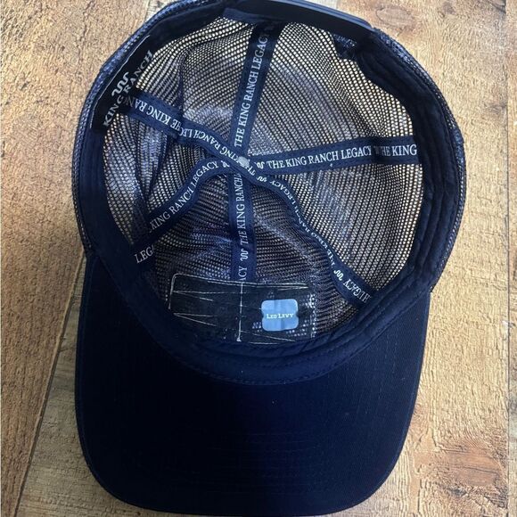 King ranch Classic Curved Bill All Mesh Snapback Cap navy blue - Picture 6 of 8